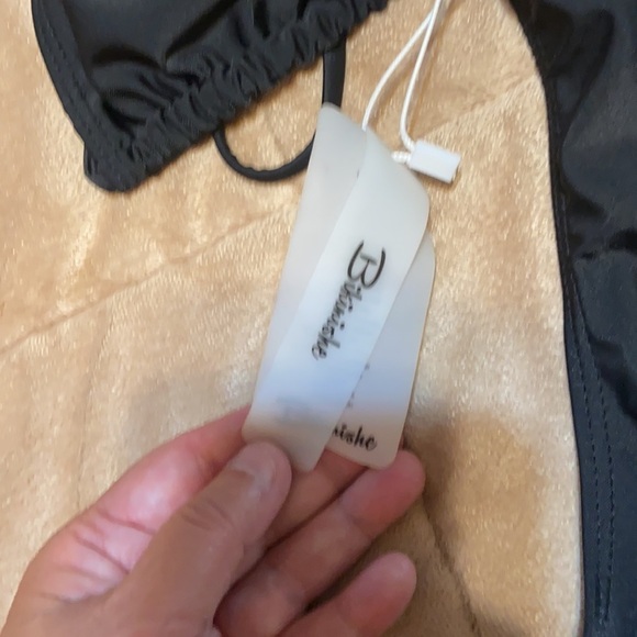 Bikinishe one Piece black bikini style Swim Suit - Picture 5 of 11